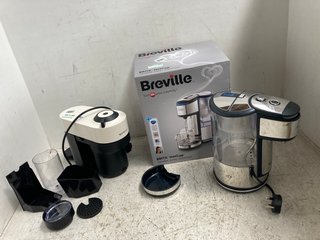 NESPRESSO KRUPS COFFEE MAKER - TYPE: XN920 TO INCLUDE BREVILLE BRITA HOT CUP VARIABLE WATER DISPENSER: LOCATION - WA 6