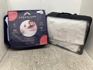 DREAMLAND SCANDI SHERPA FULL BED SIZE MATTRESS WARMER - SIZE: 200 x 180 CM TO INCLUDE SNUGGLEDOWN SUPREME HEATED UNDERBLANKET: LOCATION - WA 8