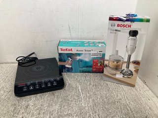 3 X KITCHEN APPLIANCES TO INCLUDE BOSCH ERGO MIXX 800W BLENDER: LOCATION - WA 9