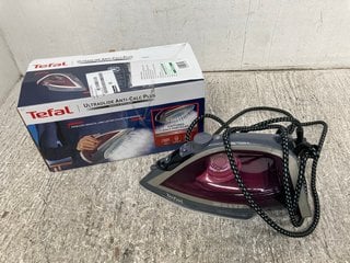 2 X TEFAL ULTRAGLIDE ANTI-CALC PLUS STEAM IRON: LOCATION - WA 11