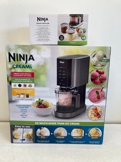 NINJA CREAMI DELUXE 10-IN-1 ICE CREAM AND FROZEN DRINK MAKER (5 TUB BUNDLE) SEALED : RRP £274.98: LOCATION - BOOTH