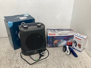 3 X HOUSEHOLD ITEMS TO INCLUDE DREAMLAND COMFORT 2100W FAN HEATER: LOCATION - WA 11