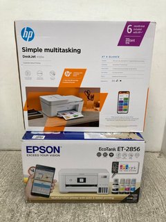 EPSON ECOTANK ET-2860 COPY PRINTER TO INCLUDE HP ENVY 6020E CLOUD-CONNECTED SMART COPY PRINTER: LOCATION - A 16