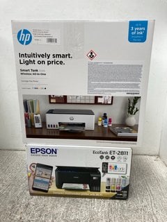 EPSON ECOTANK ET-2811 COPY PRINTER TO INCLUDE HP SMART TANK 5105 WIRELESS ALL - IN - ONE CARTRIDGE FREE PRINTER: LOCATION - A 15