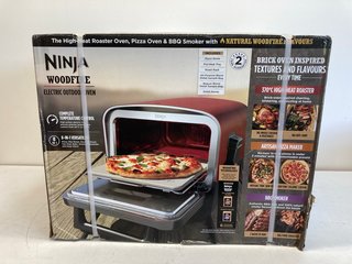 NINJA WOODFIRE ELECTRIC OUTDOOR OVEN/ARTISAN PIZZA MAKER AND BBQ SMOKER - MODEL NO 0010UK : RRP £349.99: LOCATION - BOOTH