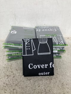 QTY OF OTRAKI CLOTHES COVER IN BLACK - SIZE: 120 x 150 CM: LOCATION - A 3