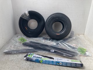 QTY OF VEHICLE ITEMS TO INCLUDE VALEO HYDRO CONNECT HR33 578563 CAR WINDOW WIPER FOR AUDI - SIZE: 335MM / 13'': LOCATION - B 7