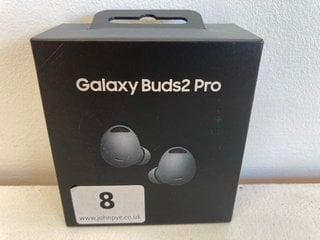 GALAXY BUDS2 PRO IN BLACK (SEALED) : RRP £120.00: LOCATION - BOOTH