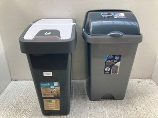 KEEPER HOME 25L BIN TO INCLUDE ADDIS UTILITY BIN: LOCATION - B 12