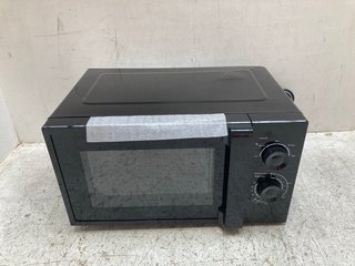 WILLOW 20L MICROWAVE OVEN IN BLACK - MODEL NO. WMW20ML: LOCATION - B 13