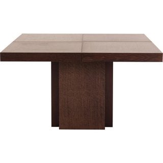 TEMAHOME DUSK 150CM DINING TABLE IN CHOCOLATE (OAK VENEER STAINED BROWN) - RRP £872: LOCATION - B2