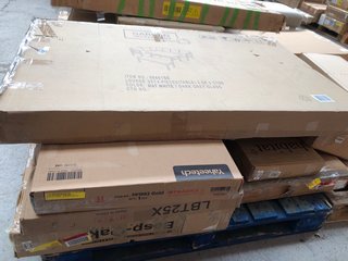 PALLET OF ASSORTED FURNITURE TO INCLUDE GARDEN IMPRESSIONS DINING TABLE IN WHITE - RRP £359: LOCATION - B2 (KERBSIDE PALLET DELIVERY)