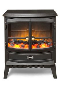 DIMPLEX SPRINGBORNE 2KW OUTPUT ELECTRIC STOVE HEATER IN BLACK - RRP £320: LOCATION - B1