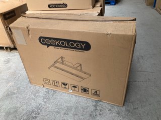 COOKOLOGY CEI100WH CEILING ISLAND COOKER HOOD: LOCATION - BR10