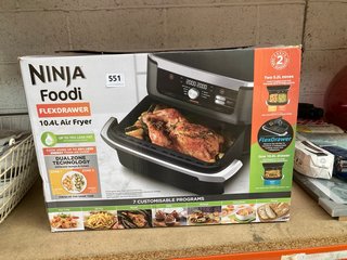 NINJA FOODI FLEXDRAWER 10.4 LITRE AIR FRYER: LOCATION - BR19