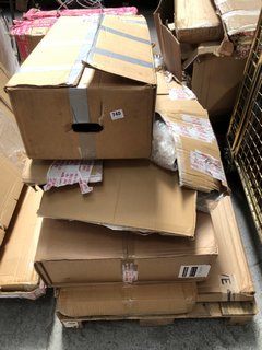 PALLET OF ASSORTED ITEMS TO INCLUDE MILANTOAST DOUBLE GROOVED CERAMIC GRILL: LOCATION - A6 (KERBSIDE PALLET DELIVERY)