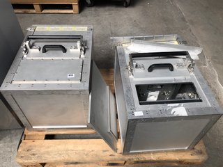 (COLLECTION ONLY) 2 X CALIBRATION BOXES (MAY BE MISSING PARTS): LOCATION - A8