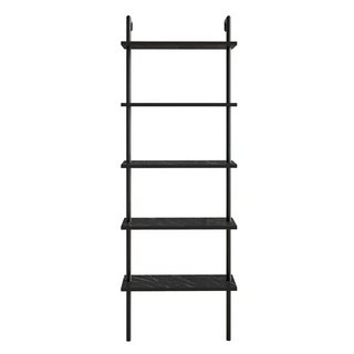 GREMMY METAL LADDER BOOKCASE IN BLACK - RRP £159: LOCATION - B1