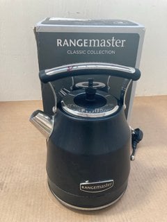 RANGEMASTER CLASSIC COLLECTION KETTLE IN MATT BLACK FINISH - RRP £119: LOCATION - AR11