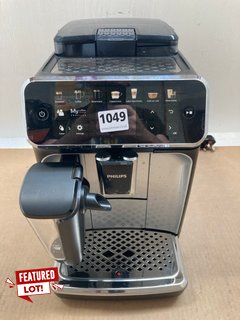 PHILLIPS SERIES 3200 BEAN TO CUP COFFEE MACHINE IN BLACK - MODEL: EP3246/70 - RRP: £599.99: LOCATION - AR13