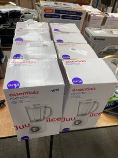 8 X ESSENTIALS BLENDERS IN WHITE: LOCATION - A6