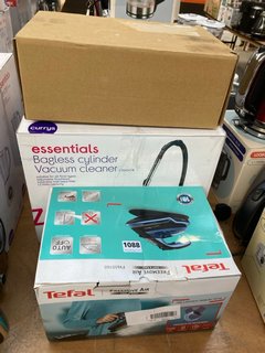 BAGLESS CYLINDER VACUUM CLEANER TO INCLUDE TEFAL FREEMOVE AIR STEAM IRON AND LOGIK KETTLE: LOCATION - A6