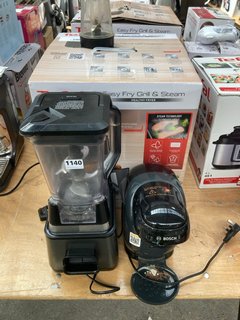 TEFAL EASY FRY, GRILL AND STEAM AIR FRYER - MODEL: LF12-P TO INCLUDE NINJA 3-IN-1 FOOD PROCESSOR WITH AUTO-IQ - MODEL: BN800UK & BOSCH TASSIMO COFFEE POD MACHINE: LOCATION - A7