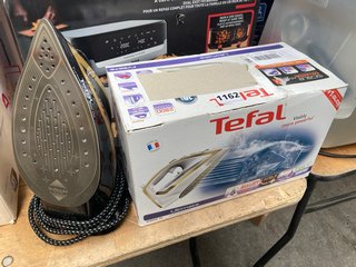 TEFAL ULTIMATE STEAM IRON TO INCLUDE TEFAL TURBO PRO ANTI-CALC+: LOCATION - A7