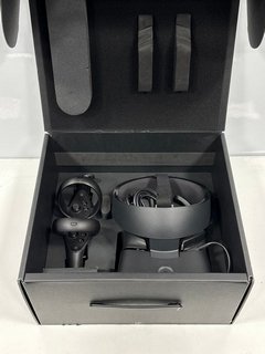 OCULUS RIFT S PC VR HEADSET IN BLACK: MODEL NO DX45JH (WITH BOX AND 2X HANDHELD CONTROLLERS) [JPTM118997]