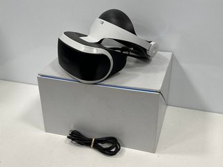 SONY PLAYSTATION GAMING VR HEADSET IN BLACK / WHITE. (WITH BOX) [JPTM118927]