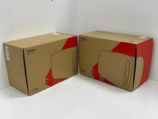 2X VODAFONE SMART VR HEADSET IN GREY + WHITE. (WITH BOXES AND STRAPS) [JPTM119077]