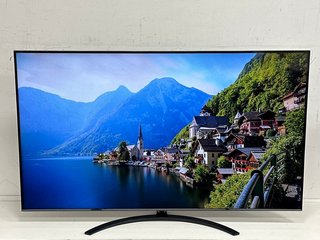 (COLLECTION ONLY) LG 4K UHD SMART 75" TV: MODEL NO 75NANO766QA (WITH BOX, STAND, POWER CABLE & REMOTE) [JPTM120051]