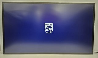 PHILIPS D-LINE DISPLAY 43" SIGNAGE SOLUTIONS IN BLACK: MODEL NO 43BDL4550D (WITH BOX & POWER CABLE, SMART, FAST, 24/7 DISPLAY WITH INTEGRATED WIFI AND DESIGNED FOR RUNNING ANDROID APPS) [JPTM120136]