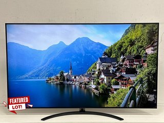 (COLLECTION ONLY)  LG 4K UHD SMART 75" TV: MODEL NO 75NANO766QA (BOXED WITH STAND, POWER CABLE & REMOTE) [JPTM120053]