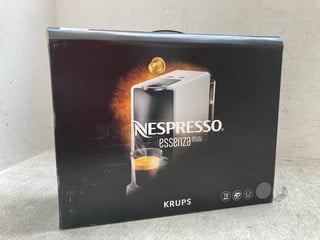 KRUPS NESPRESSO ESSENZA MINI COFFEE MACHINE IN GREY RRP: £139: LOCATION - BOOTH