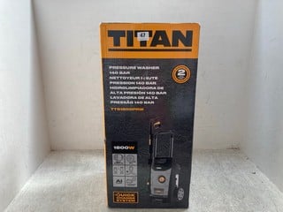 TITAN PRESSURE WASHER MODEL: TTB1800PRW 1800W RRP: £100: LOCATION - BOOTH