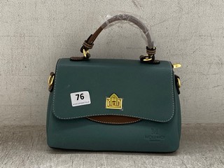 MOLMOL LONDON HANDBAG IN DARK GREEN: LOCATION - A2