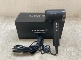 CLOUD NINE THE AIRSHOT PRO HAIR DRYER RRP: £299: LOCATION - BOOTH