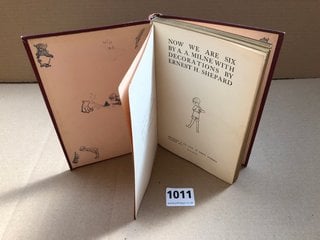 A.A. MILNE, "NOW WE ARE SIX" HB 1927 2ND ED.: LOCATION - AR8