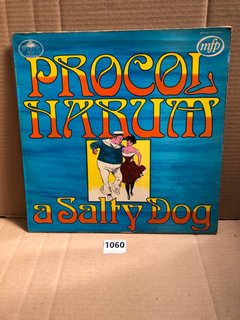 AN ORIGINAL VINYL LP : A SALTY DOG - PROCOL HARUM: LOCATION - AR8