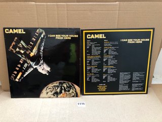 AN ORIGINAL VINYL LP: I CAN SEE YOUR HOUSE FROM HERE - CAMEL: LOCATION - AR9