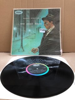 AN ORIGINAL VINYL LP: IN THE WEE SMALL HOURS - FRANK SINATRA: LOCATION - AR9