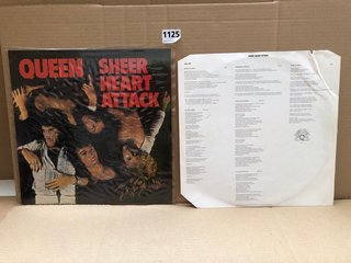 AN ORIGINAL VINYL LP: SHEER HEART ATTACK - QUEEN: LOCATION - AR9