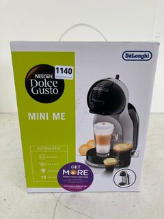 NESCAFE DOLCE GUSTO MINI ME COFFEE MACHINE IN BLACK/GREY: LOCATION - BR1