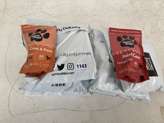 QTY OF YUMI DOGS JOINT CARE CHEWS IN ASSORTED FLAVOURS - BBE: 07.2024: LOCATION - BR1