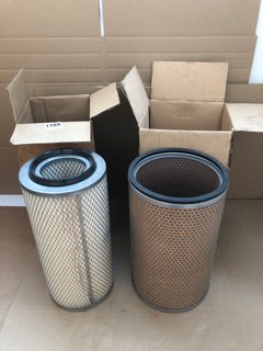 2 X CROSLAND CYLINDER AIR FILTERS: LOCATION - BR8