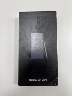 SAMSUNG GALAXY S24 ULTRA 256GB SMARTPHONE IN TITANIUM VIOLET: MODEL NO SM-S928B/DS (WITH BOX & ALL ACCESSORIES) [JPTM119273]. (SEALED UNIT). THIS PRODUCT IS FULLY FUNCTIONAL AND IS PART OF OUR PREMIU