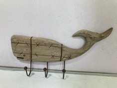 6 X STONE THE CROWS LARGE WHALE WITH THREE HOOKS - SKU: 051480 - TOTAL RRP £240