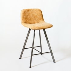 4 X STONE THE CROWS BAR STOOL - TAN - SKU: 134508 - TOTAL RRP £700