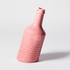 2 X STONE THE CROWS LARGE VASE - PINK - SKU: 712306 - TOTAL RRP £12